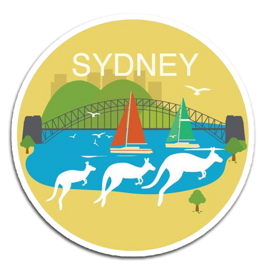 ShopTwiz Sydney City  Fridge Magnet And  Beauty Door Magnets