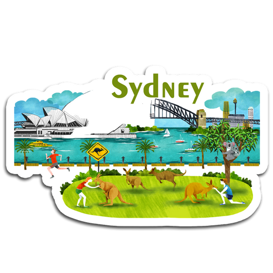 ShopTwiz Sydney City Tour  Fridge Magnet And  Beauty Door Magnets