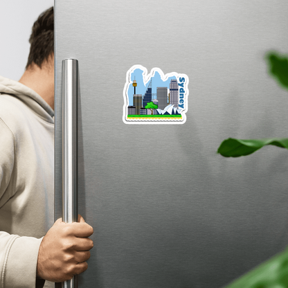 ShopTwiz Sydney City Travel  Fridge Magnet And  Beauty Door Magnets