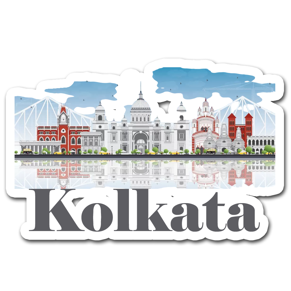 ShopTwiz Kolkata Enjoying City Lovely Door Magnets And Fridge Magnet