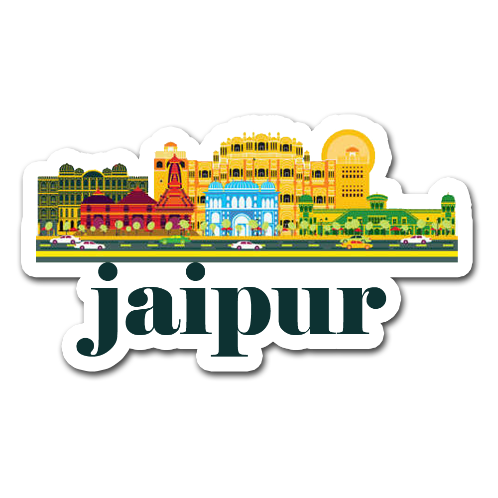 ShopTwiz Jaipur Enjoying City Lovely Door Magnets And Fridge Magnet
