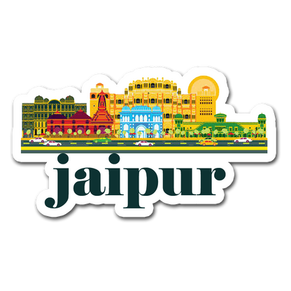 ShopTwiz Jaipur Enjoying City Lovely Door Magnets And Fridge Magnet