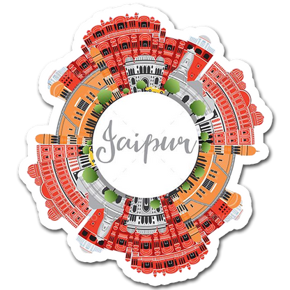 ShopTwiz Jaipur Tour City Lovely Door Magnets And Fridge Magnet