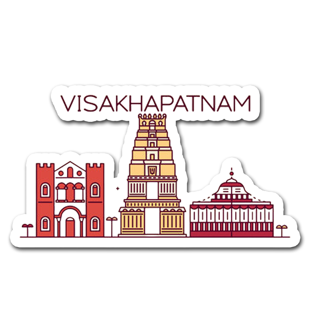 ShopTwiz Vishakhapatnam Tour City Lovely Door Magnets And Fridge Magnet