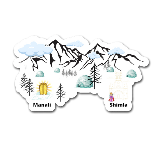 ShopTwiz Manali Best City Lovely Door Magnets And Fridge Magnet