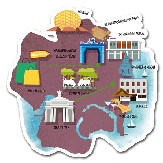 ShopTwiz Map Tour City Lovely Door Magnets And Fridge Magnet