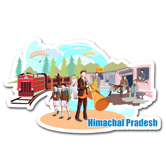 ShopTwiz Himachal Tour City Lovely Door Magnets And Fridge Magnet