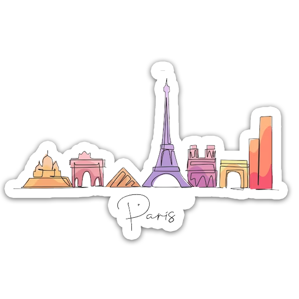 ShopTwiz Paris Beauty City Fridge Magnet and Door Magnets