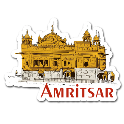 ShopTwiz Amritsar Trip City Lovely Door Magnets And Fridge Magnet