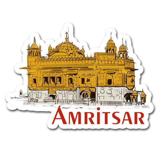 ShopTwiz Amritsar Trip City Lovely Door Magnets And Fridge Magnet