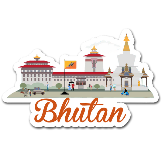 ShopTwiz Bhutan Best City Lovely Door Magnets And Fridge Magnet