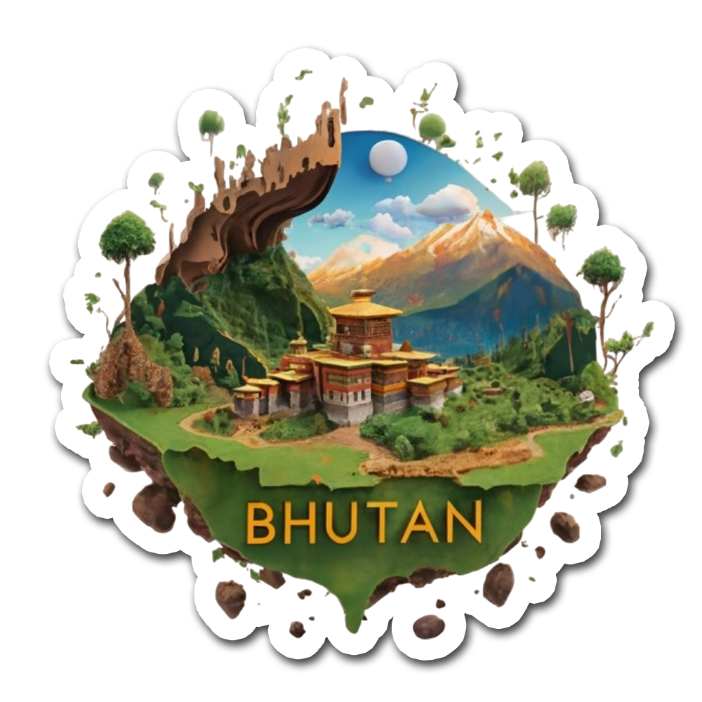 ShopTwiz Bhutan Travel  City Lovely Door Magnets And Fridge Magnet