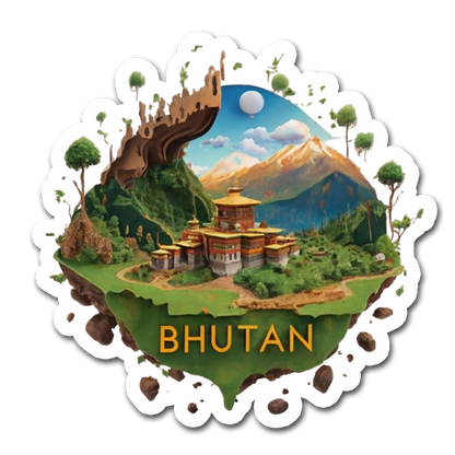 ShopTwiz Bhutan Travel  City Lovely Door Magnets And Fridge Magnet