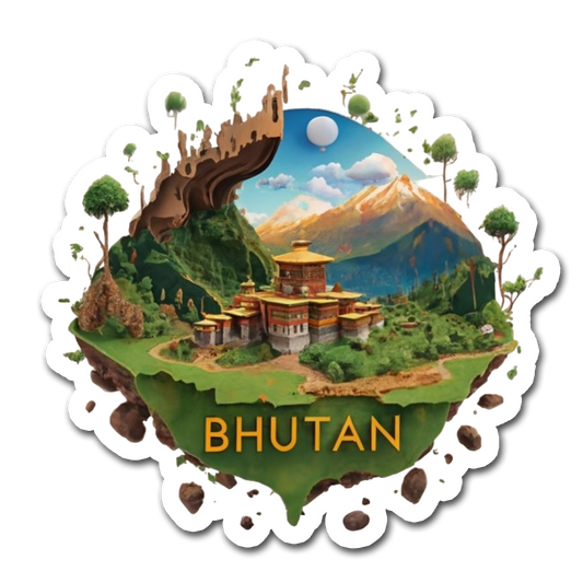 ShopTwiz Bhutan Travel  City Lovely Door Magnets And Fridge Magnet