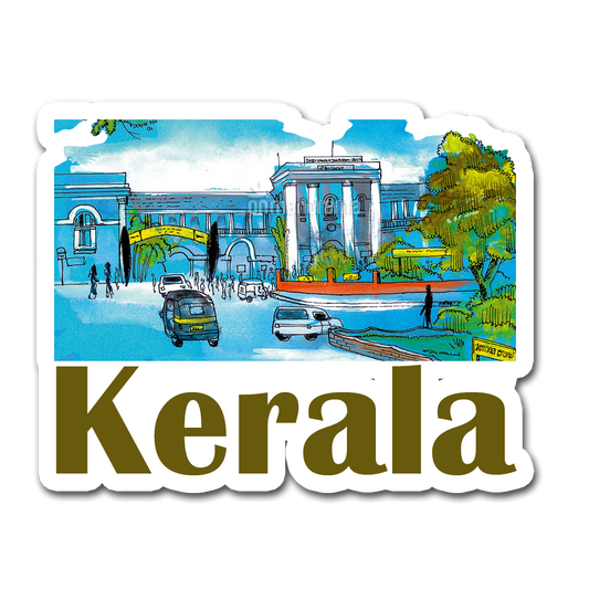 ShopTwiz Kerala Tour City Lovely Door Magnets And Fridge Magnet
