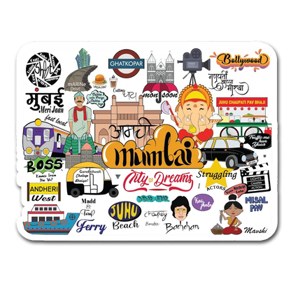 ShopTwiz Mumbai Tour City Lovely Door Magnets And Fridge Magnet