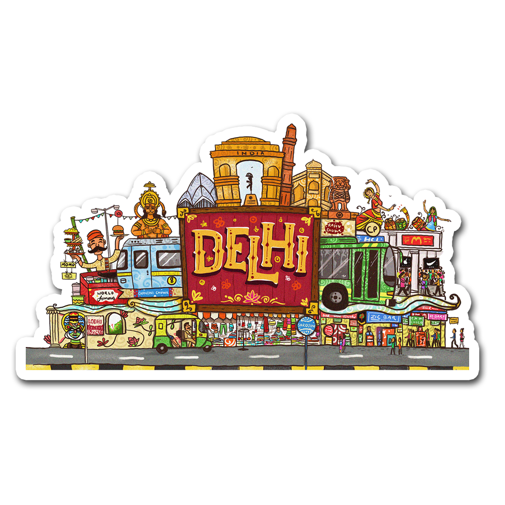 ShopTwiz Delhi Best City Lovely Door Magnets And Fridge Magnet