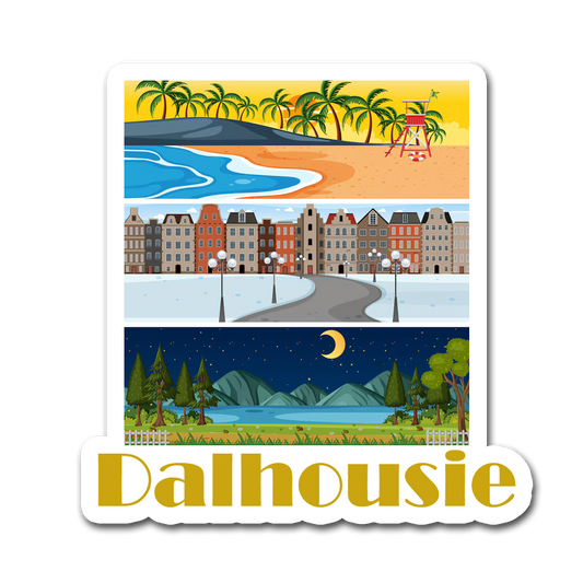ShopTwiz Dalhousie Travel City Lovely Door Magnets And Fridge Magnet