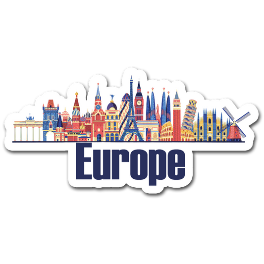 ShopTwiz Europe Tour City Lovely Door Magnets And Fridge Magnet