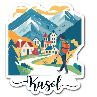 ShopTwiz Kasol Awesome City Lovely Door Magnets And Fridge Magnet