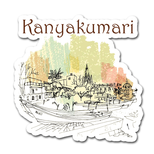ShopTwiz Kanyakumari Famous City Lovely Door Magnets And Fridge Magnet