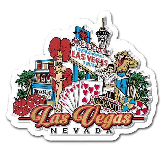 ShopTwiz Las Vegas Awesome City Lovely Door Magnets And Fridge Magnet