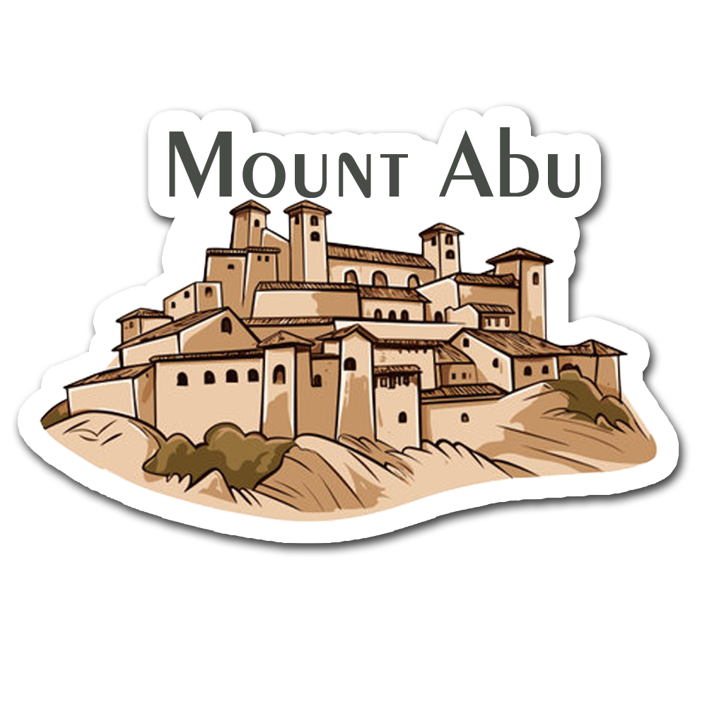 ShopTwiz Mount Abu Trip City Lovely Door Magnets And Fridge Magnet