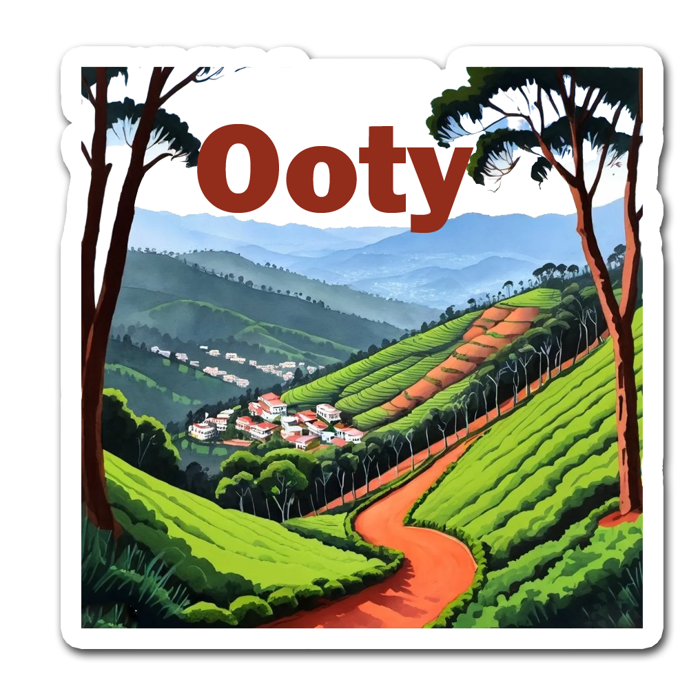 ShopTwiz Ooty Famous City Lovely Door Magnets And Fridge Magnet