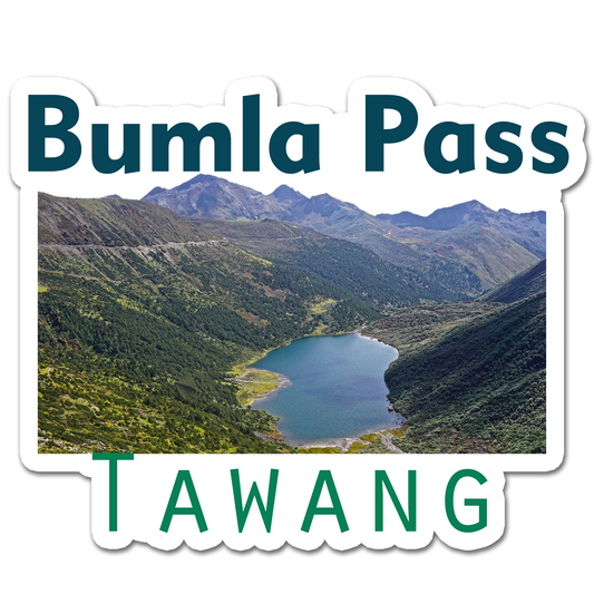 ShopTwiz Bumla Pass 2 (Tawang ) Awesome City Lovely Door Magnets And Fridge Magnet