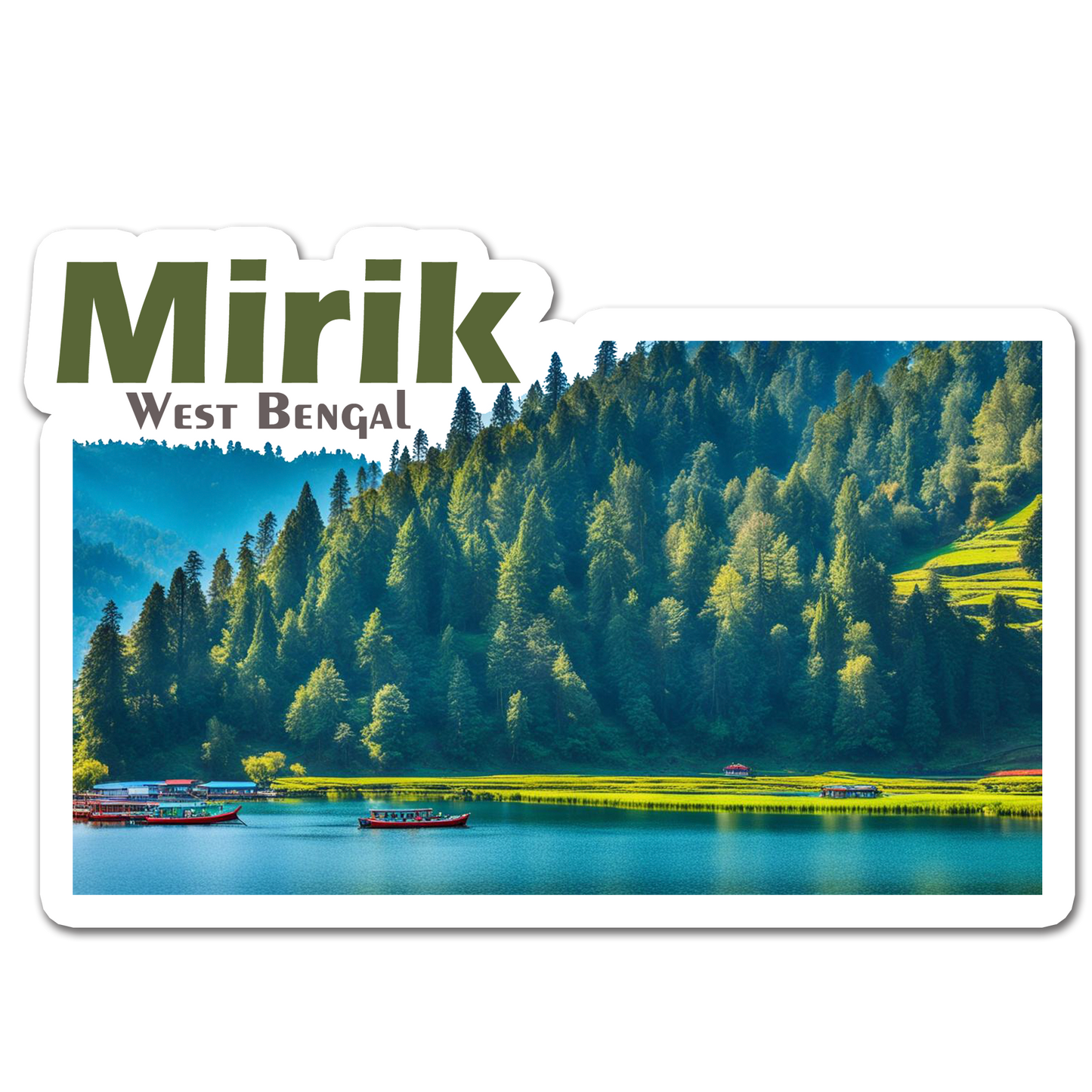 ShopTwiz Mirik (West Bengal) Awesome City Lovely Door Magnets And Fridge Magnet