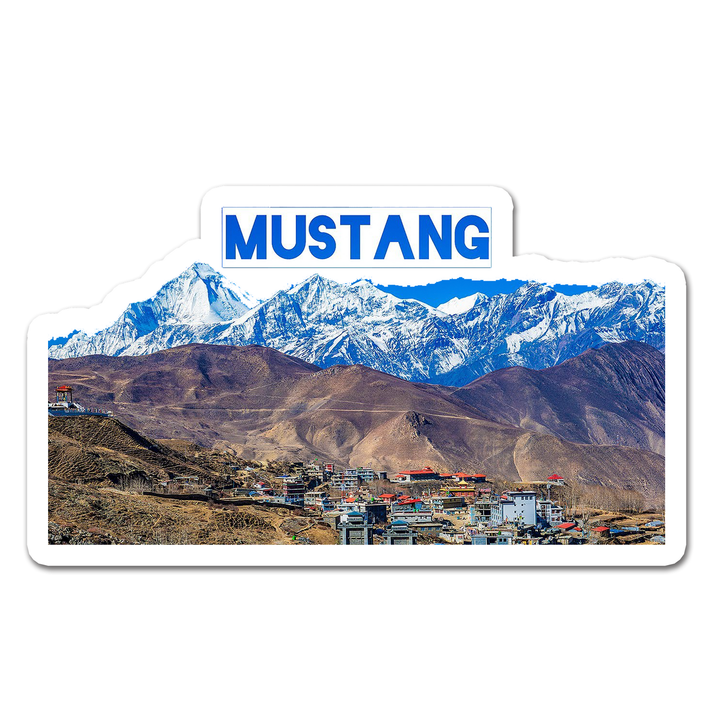 ShopTwiz Mustang (Nepal) Awesome City Lovely Door Magnets And Fridge Magnet