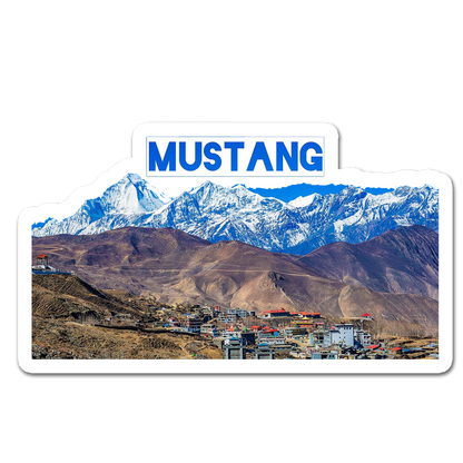 ShopTwiz Mustang (Nepal) Awesome City Lovely Door Magnets And Fridge Magnet