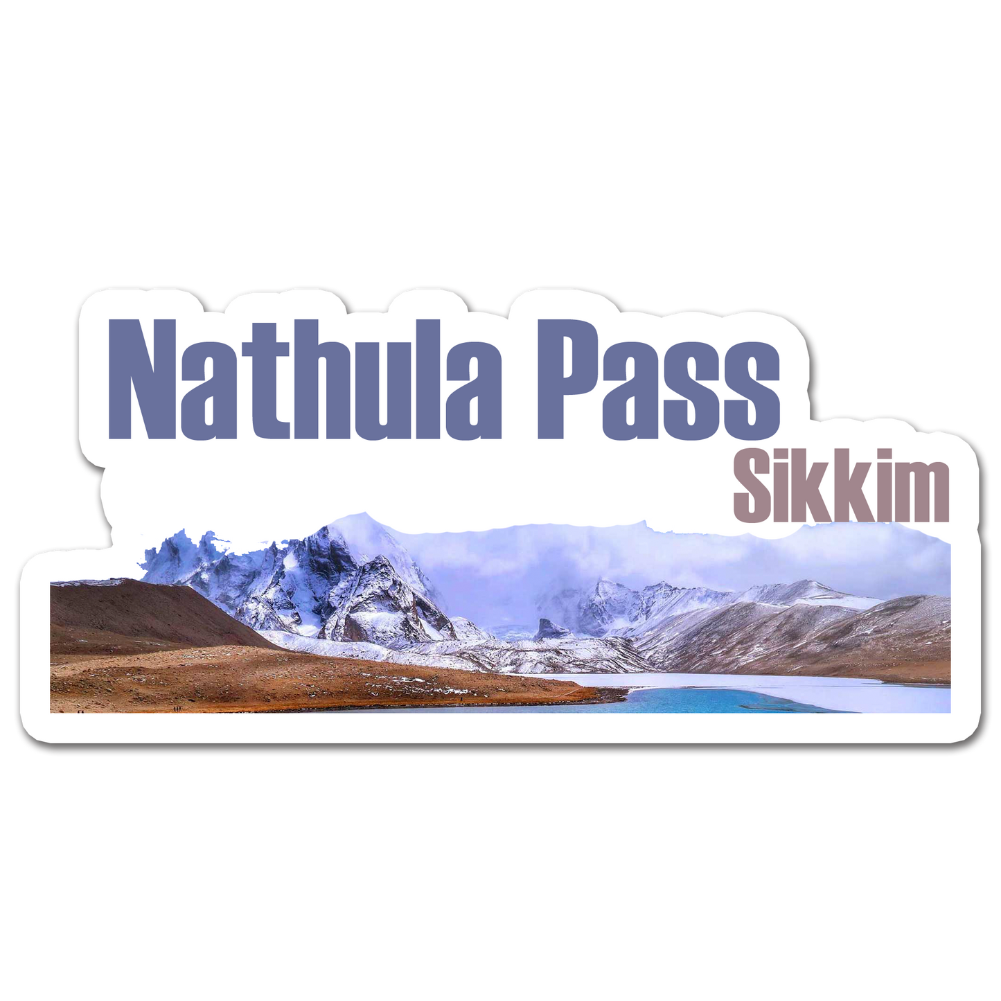 ShopTwiz Nathula 3 (Sikkim) Awesome City Lovely Door Magnets And Fridge Magnet