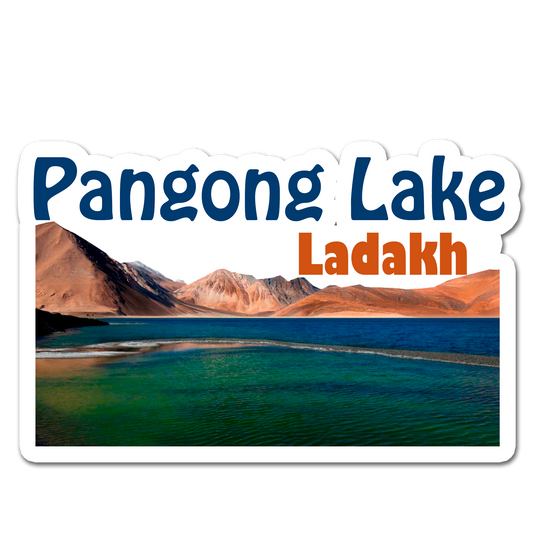 ShopTwiz Pangong Lake 2 (Ladakh) Awesome City Lovely Door Magnets And Fridge Magnet