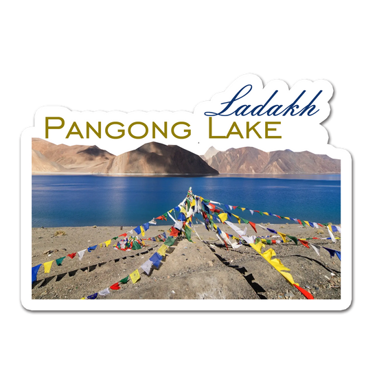 ShopTwiz Pangong Lake 3 (Ladakh) Awesome City Lovely Door Magnets And Fridge Magnet