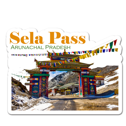 ShopTwiz Sela Pass (Nepal) Awesome City Lovely Door Magnets And Fridge Magnet