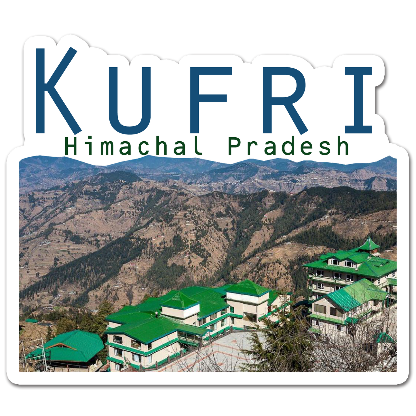 ShopTwiz Kufri (Himachal Pradesh) Awesome City Lovely Door Magnets And Fridge Magnet