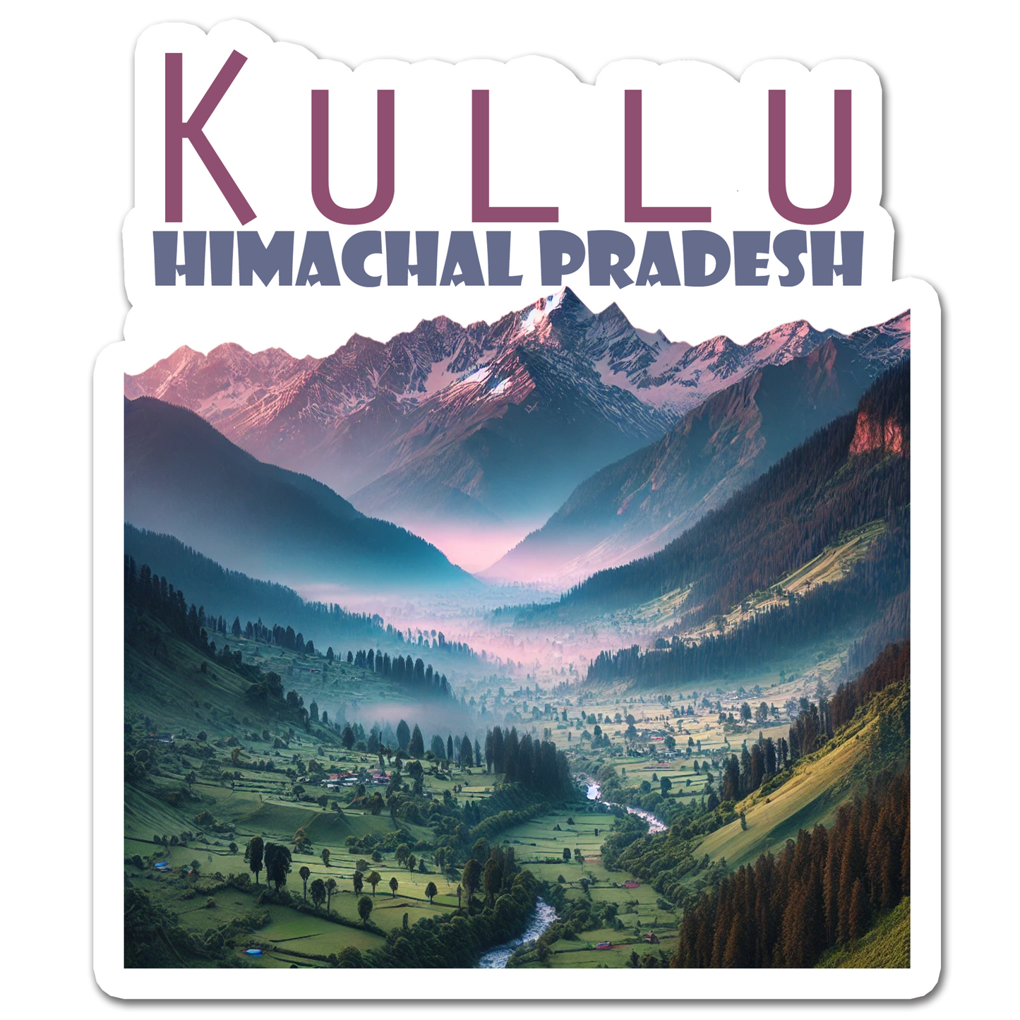 ShopTwiz Kullu 2 (Himachal Pradesh) Awesome City Lovely Door Magnets And Fridge Magnet