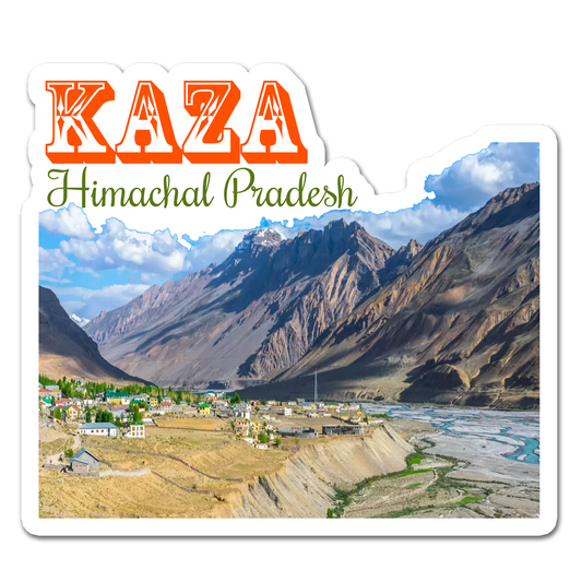 ShopTwiz Kaza (Himachal Pradesh) Awesome City Lovely Door Magnets And Fridge Magnet