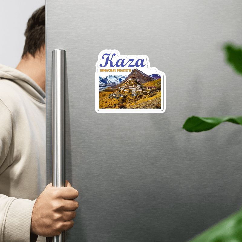 ShopTwiz Kaza 2 (Himachal Pradesh) Awesome City Lovely Door Magnets And Fridge Magnet