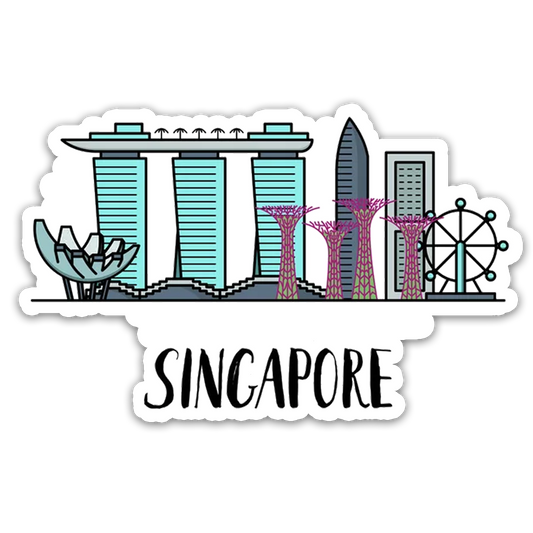 ShopTwiz Singapore Beauty City Fridge Magnet and Door Magnets