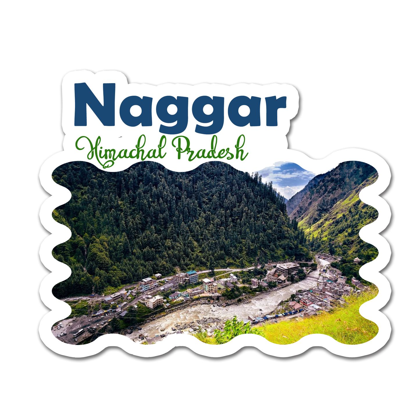 ShopTwiz Naggar (Himachal Pradesh) Awesome City Lovely Door Magnets And Fridge Magnet