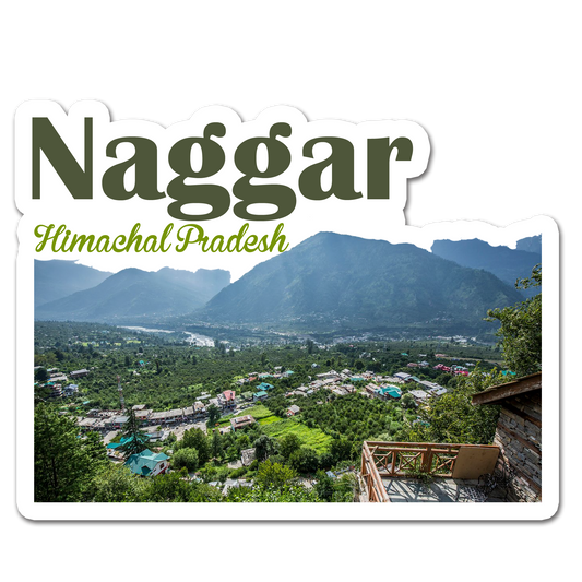 ShopTwiz Naggar 3 (Himachal Pradesh) Awesome City Lovely Door Magnets And Fridge Magnet