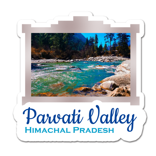 ShopTwiz Parvati Valley 3 (Himachal Pradesh) Awesome City Lovely Door Magnets And Fridge Magnet