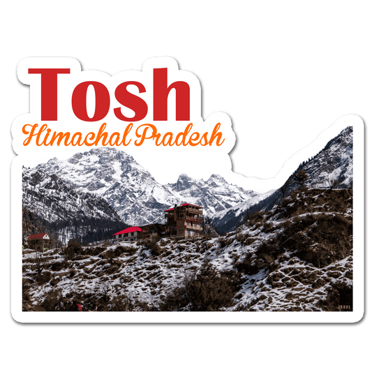 ShopTwiz Tosh 3 (Himachal Pradesh) Awesome City Lovely Door Magnets And Fridge Magnet