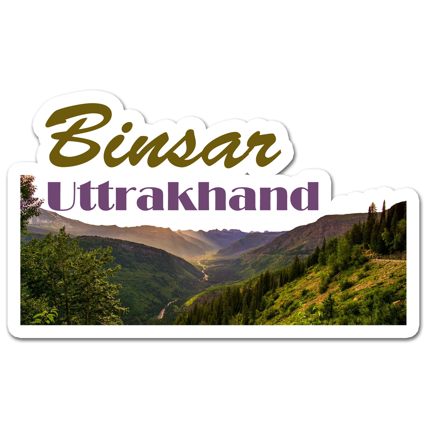 ShopTwiz Binsar 3 (Uttrakhand) Awesome City Lovely Door Magnets And Fridge Magnet