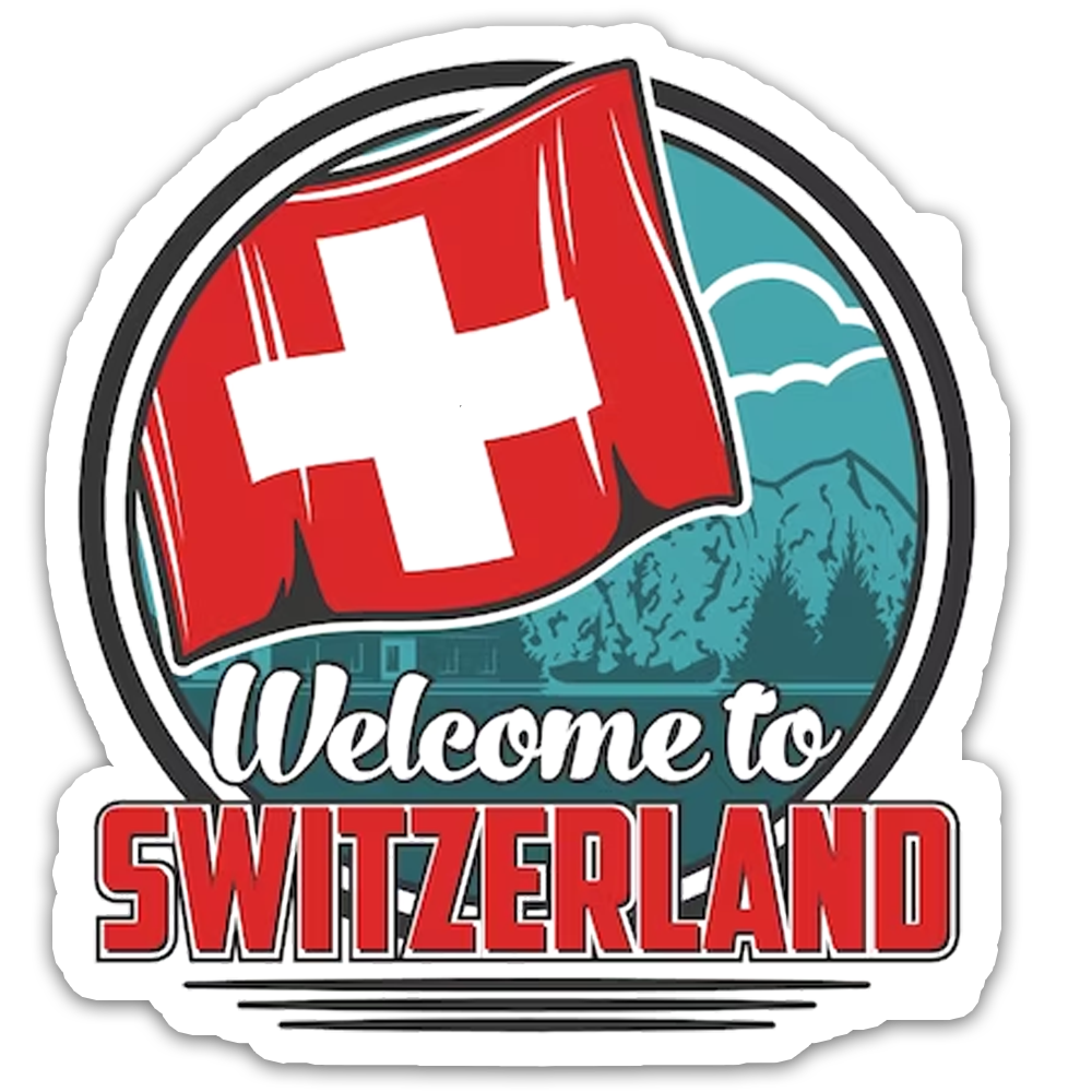 ShopTwiz Switzerland Beauty City Fridge Magnet and Door Magnets