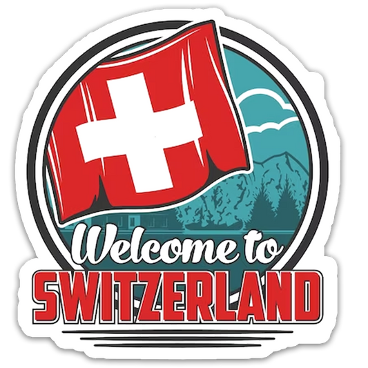 ShopTwiz Switzerland Beauty City Fridge Magnet and Door Magnets