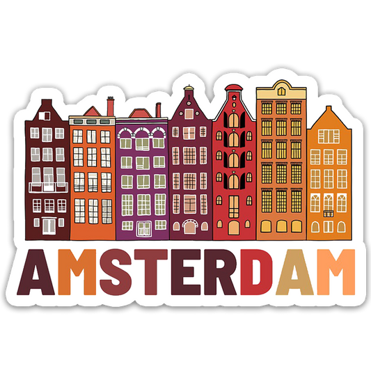 ShopTwiz Amsterdam Beauty City Fridge Magnet and Door Magnets
