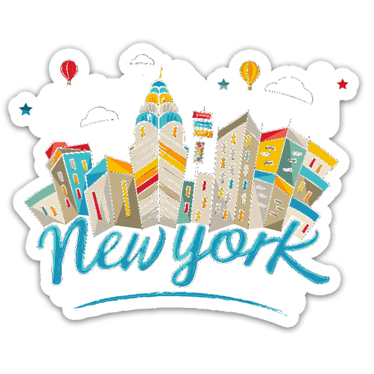 ShopTwiz New York Beauty City Fridge Magnet and Door Magnets